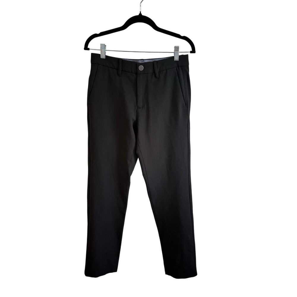 Bonobos Mens Golf Pants Sz 28x30 Slim Black Performance Great!